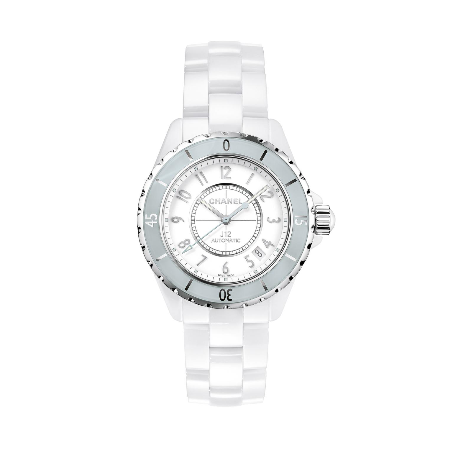 Chanel J12 38mm Mint ladies watch_zoom