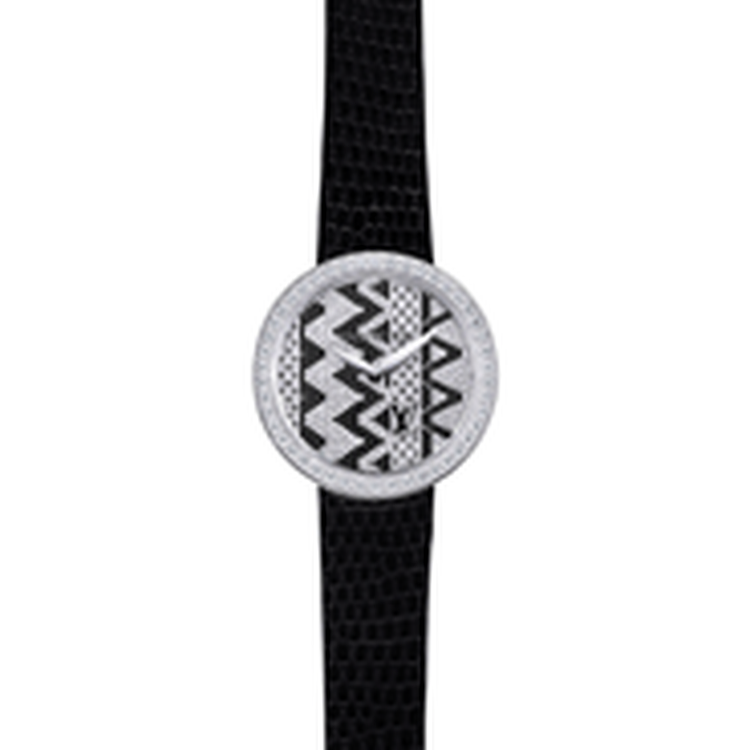 Louis Vuitton Joaillerie Chevron ladies watch in black_thumb