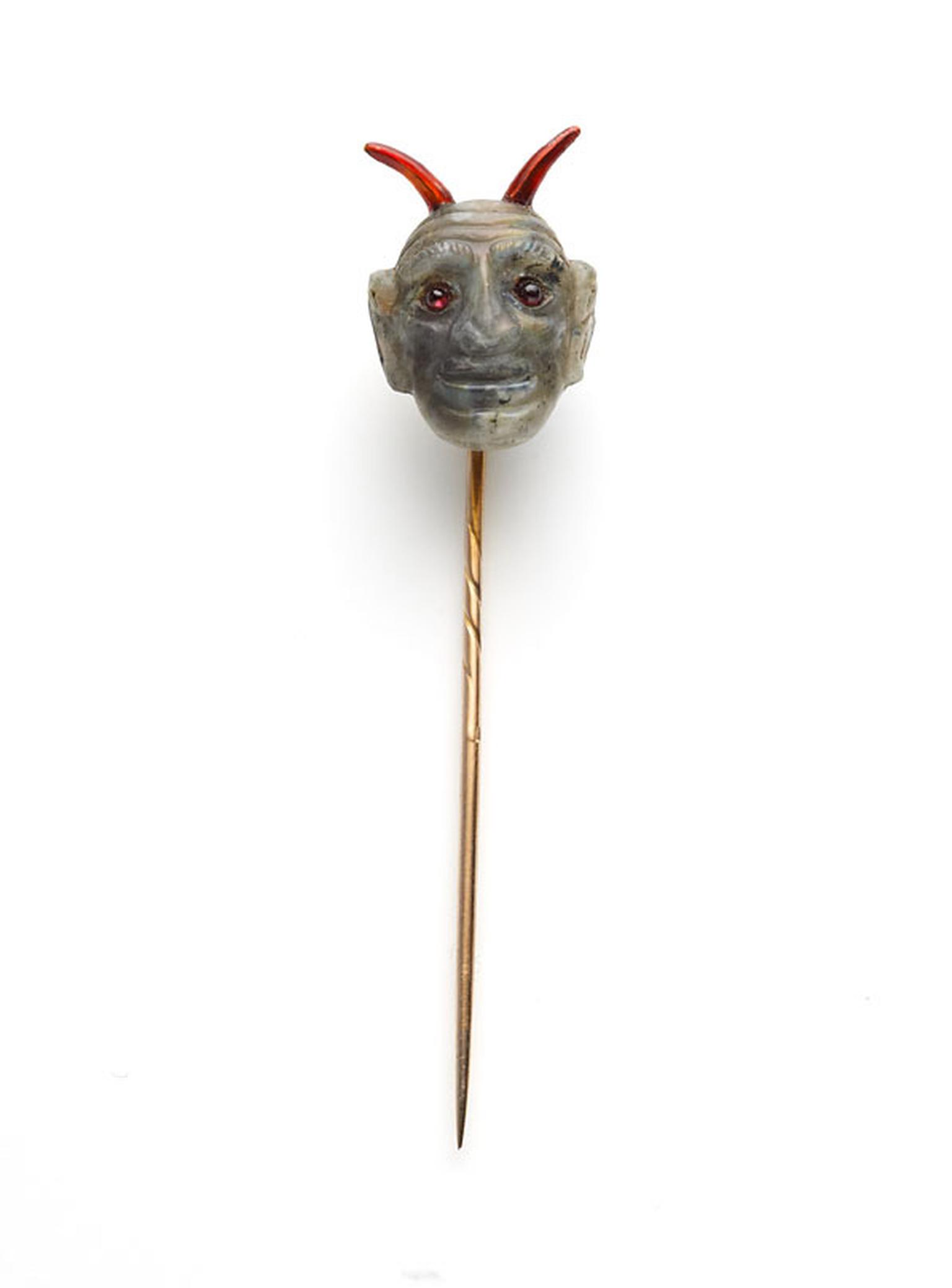 WartskiCarvedLabradoriteEnamelDevilstickpin.jpg