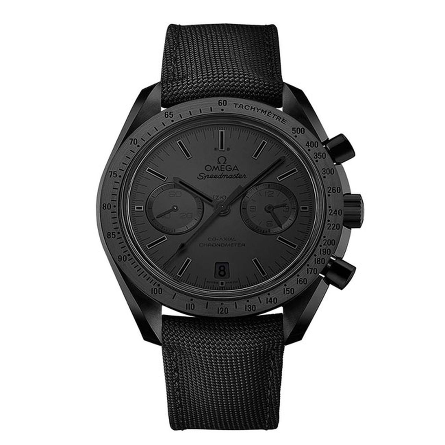 Omega Dark Side of the Moon watch in Black Black_main