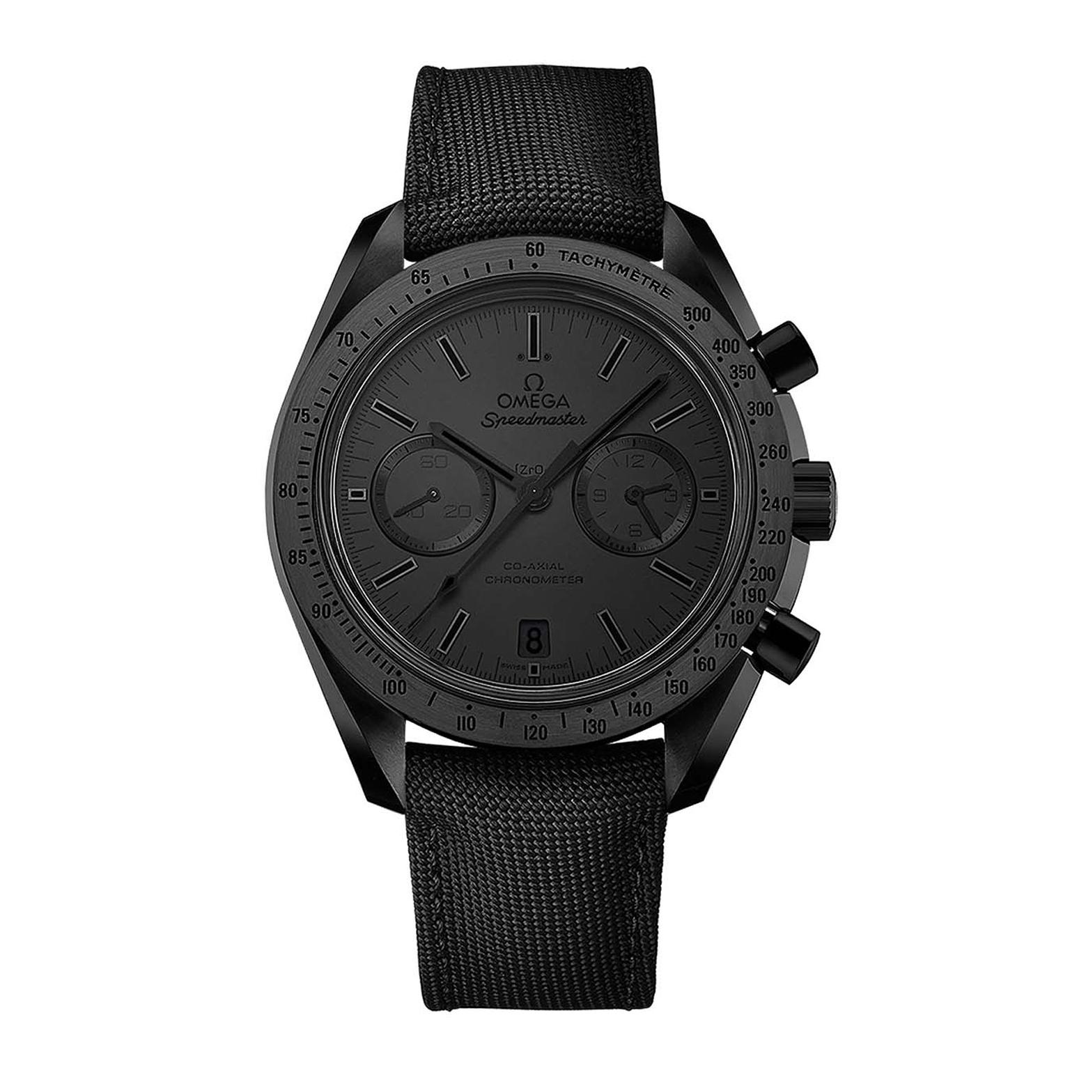 Omega Dark Side of the Moon watch in Black Black__zoom