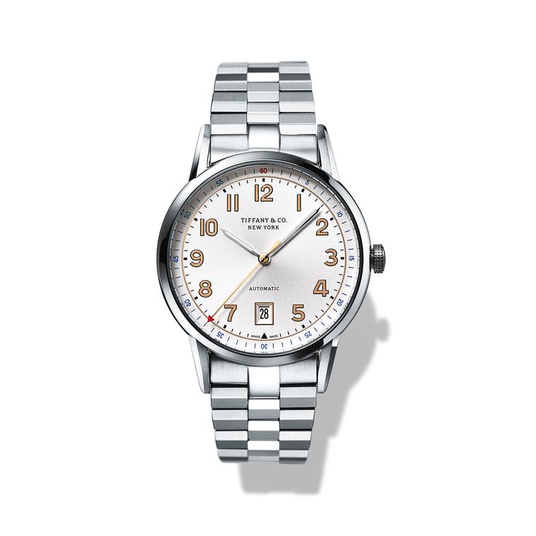Tiffany CT60 34mm steel ladies watch_zoom