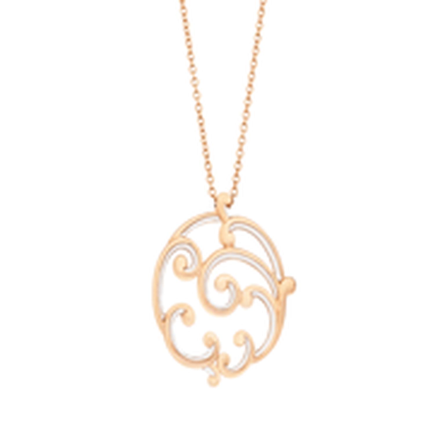 Faberge Rococo rose gold pendant_thumb