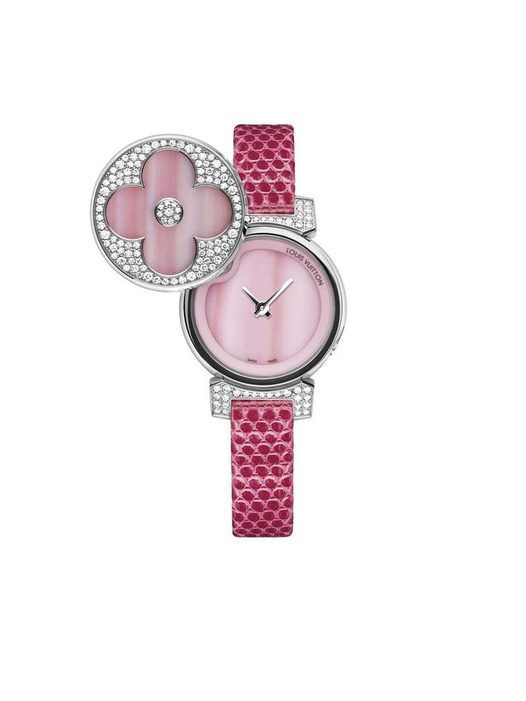 Louis Vuitton Secret White Gold Diamond Womens Watch