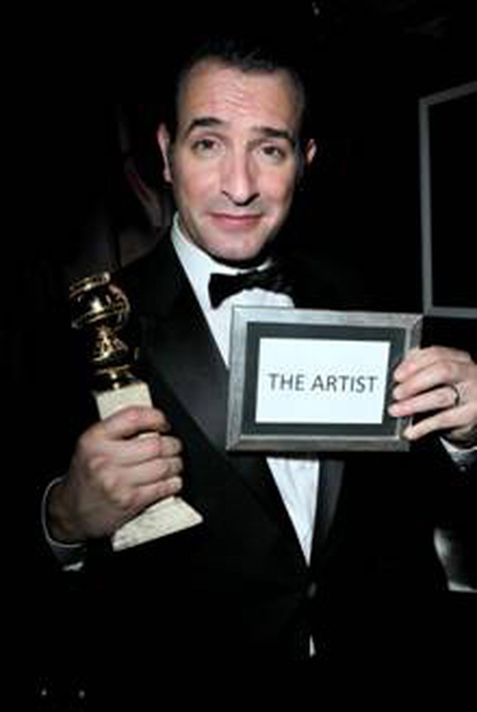 Jean Dujardin at Chopard and Weinstein Golden Globe party 2012