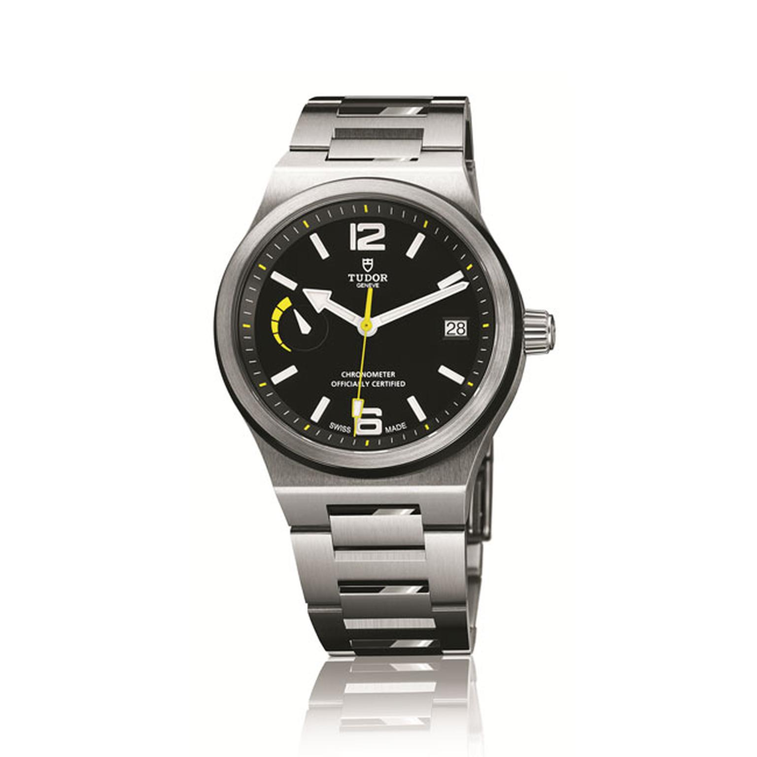 Tudor North Flag mens watch with solid steel bracelet_main