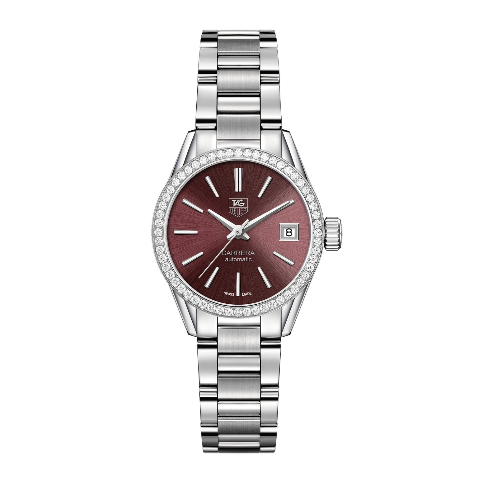 Carrera Lady Diamond Bezel Calibre 9 watch TAG Heuer The