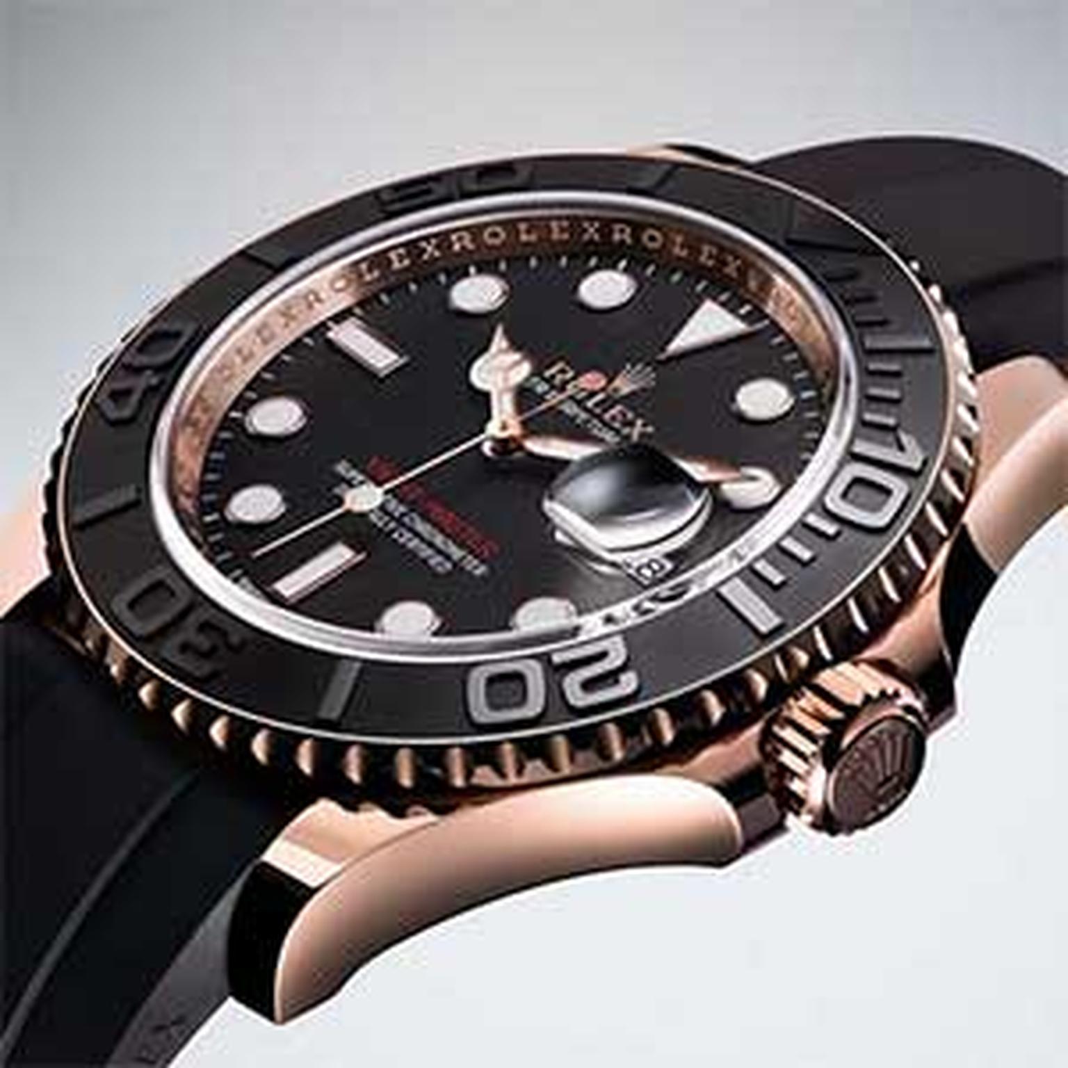 rolex yacht master all black