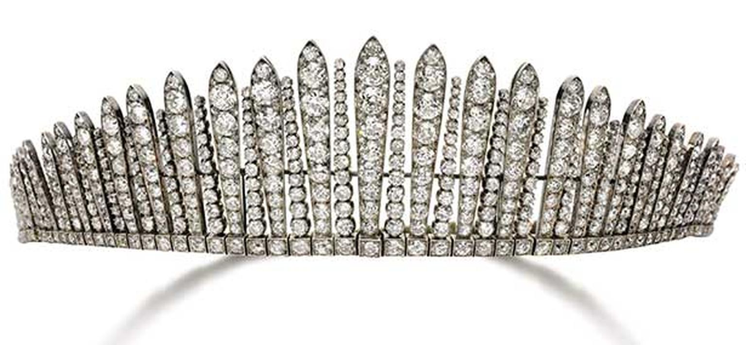 Vintage -Diamond -tiara -necklace -Sothebys