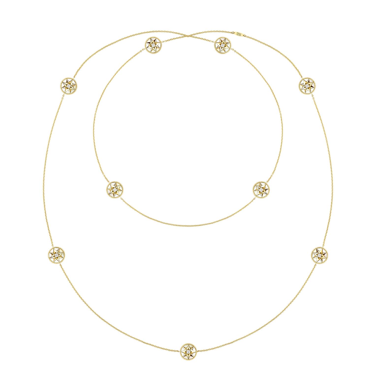 Dior Rose des Vents Medallion Necklace