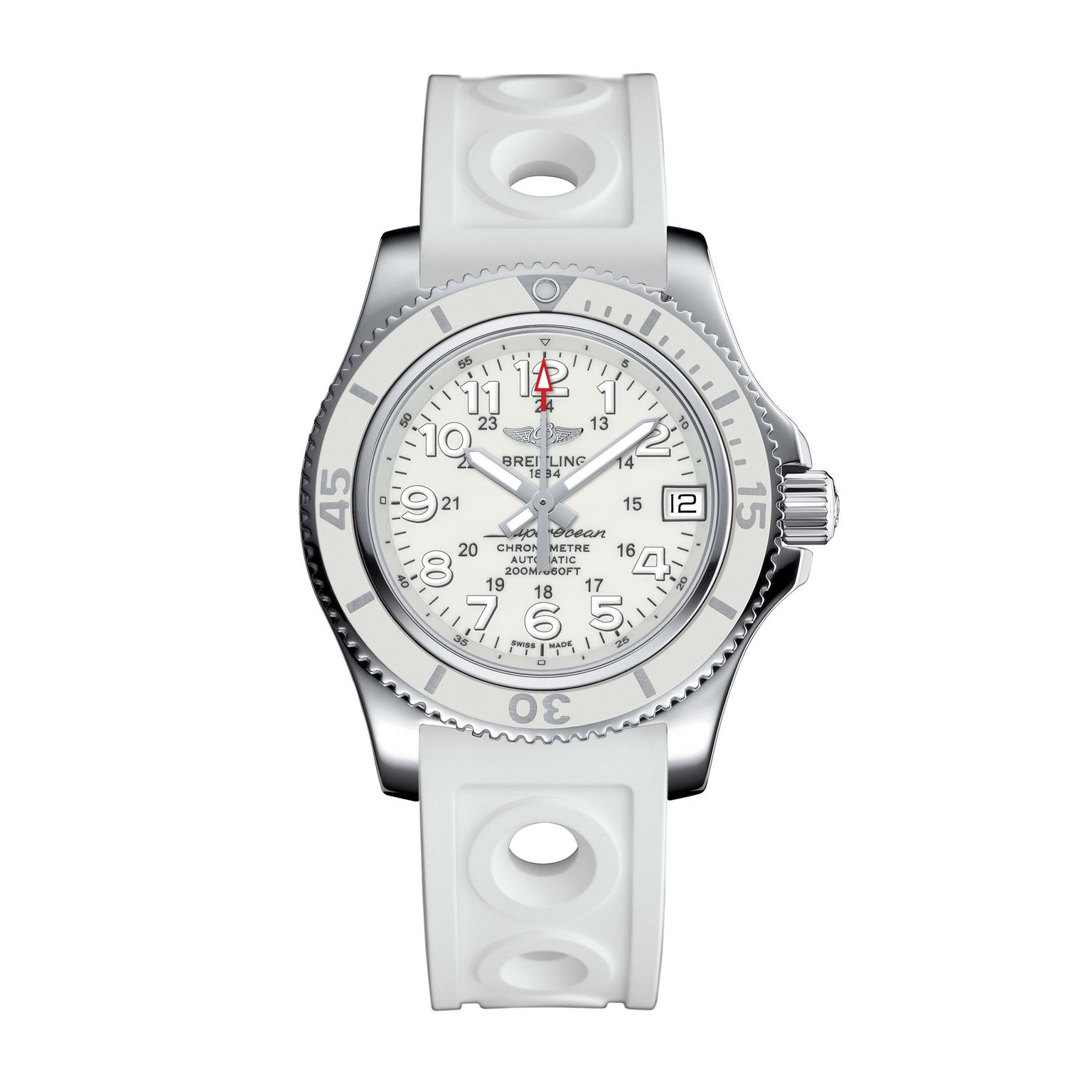 Superocean II 36mm ladies dive watch Breitling The Jewellery Editor