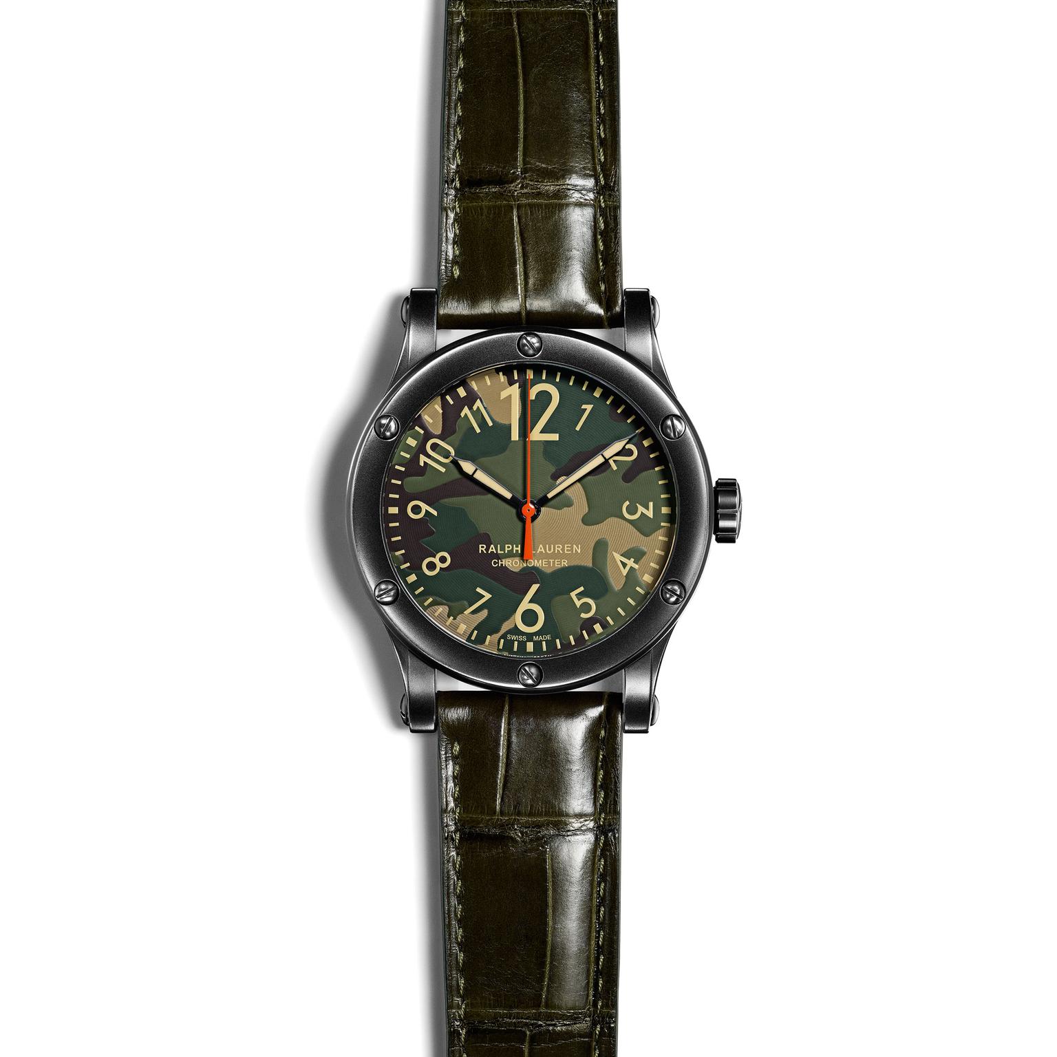 Ralph Lauren safari watch with camo dial_zoom
