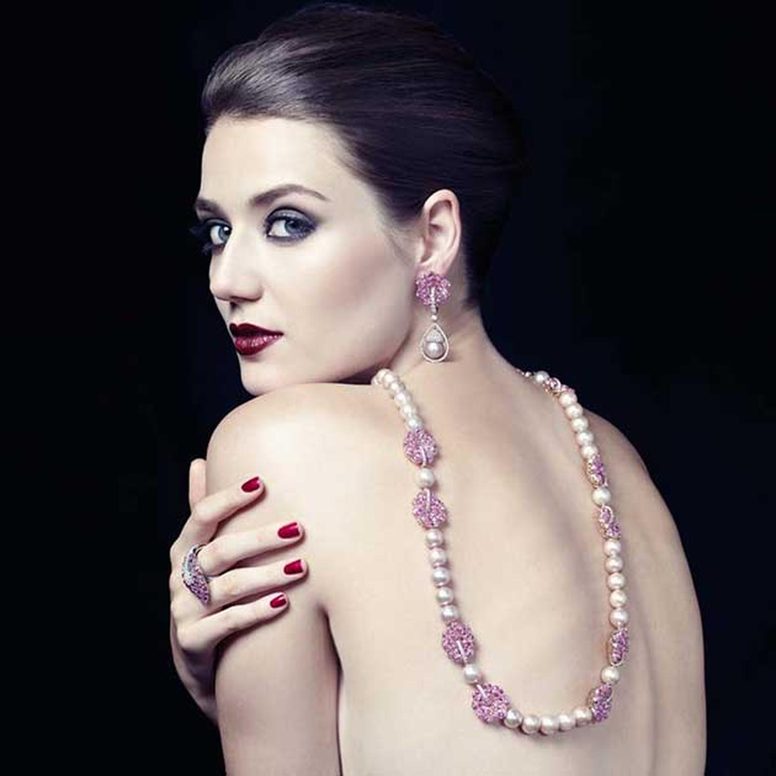 Butani -pearl -and -pink -sapphire -set