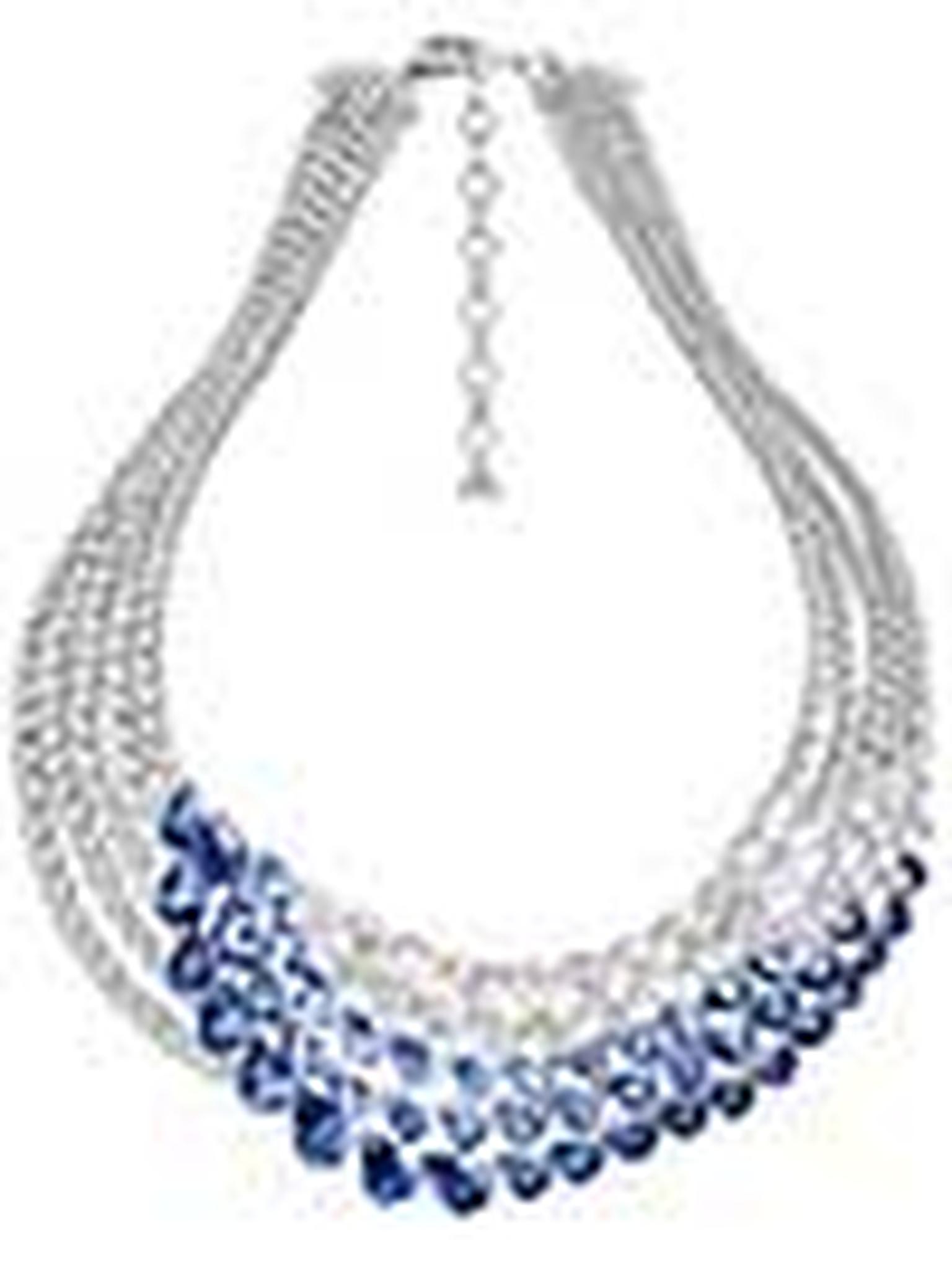 Adler blue sapphire necklace