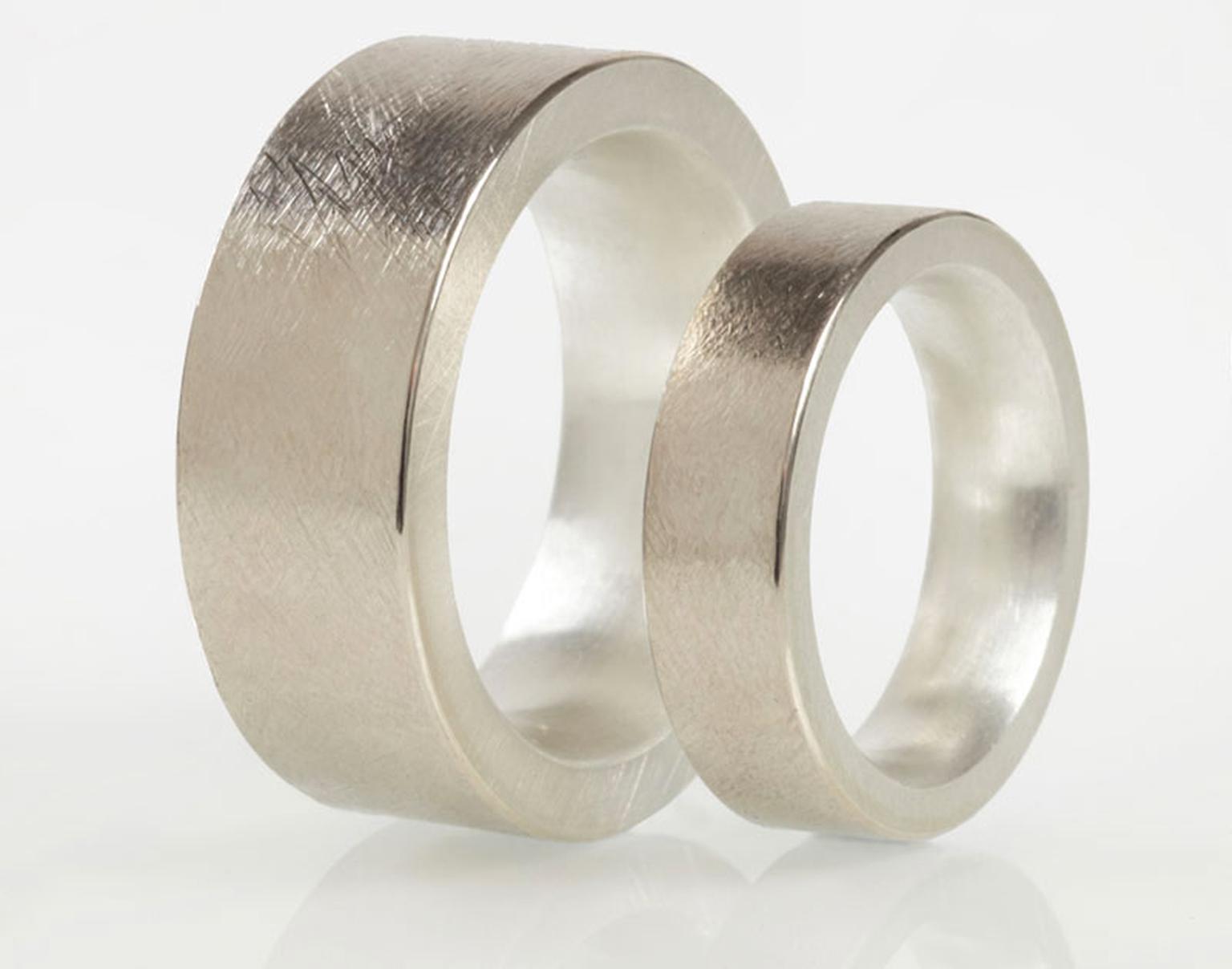 Josef Koppmann 18ct white gold and silver