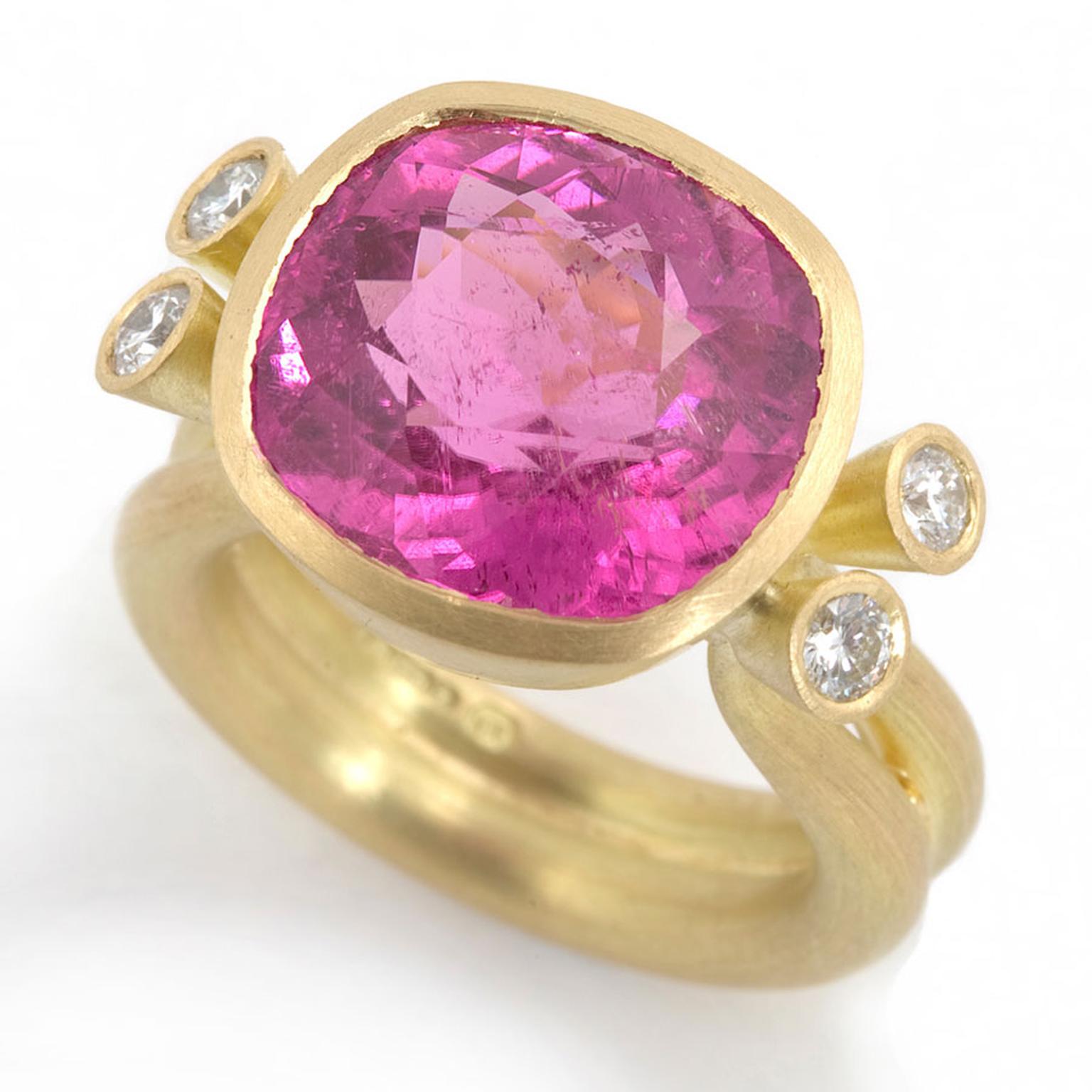 Kath Libbert. Mark-Nuell_Ring-with-pink-tourmaline-and-diamonds