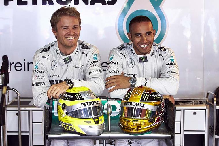 IWC appoints Formula 1 aces Lewis Hamilton and Nico Rosberg as new ambassadors