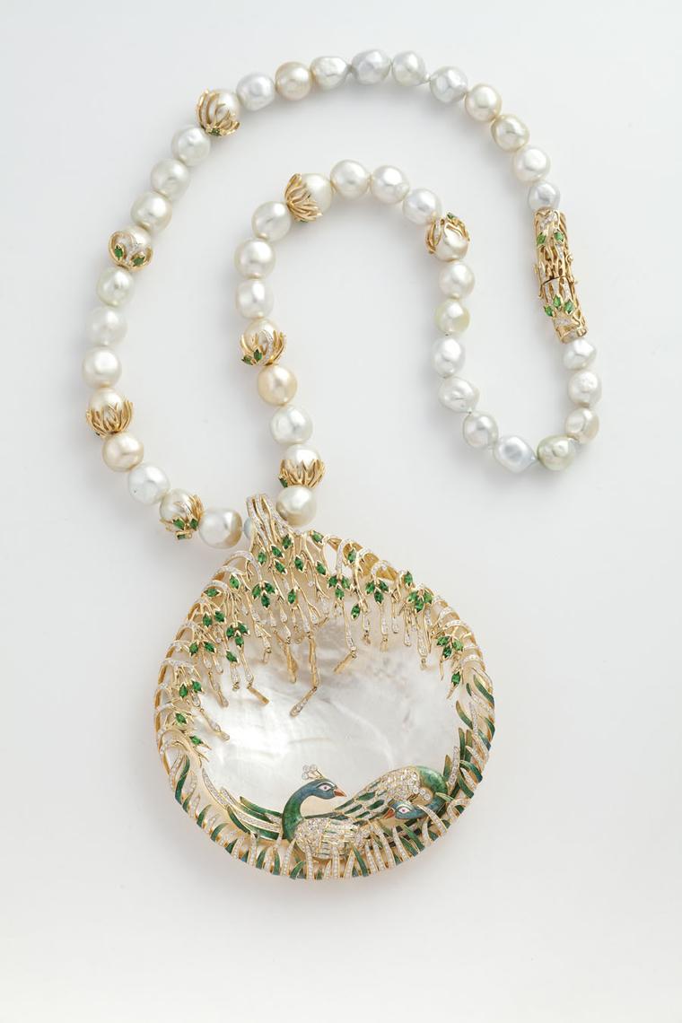 Jewels Emporium Peacock necklace
