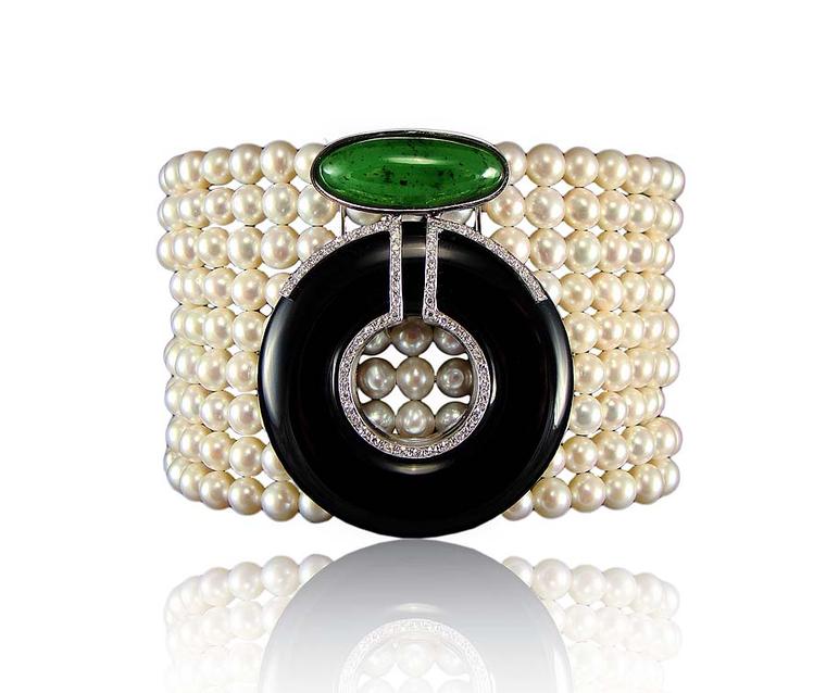 Italian designer Corrado Giuspino keeps the art deco era alive in a stylish new collection of jewels