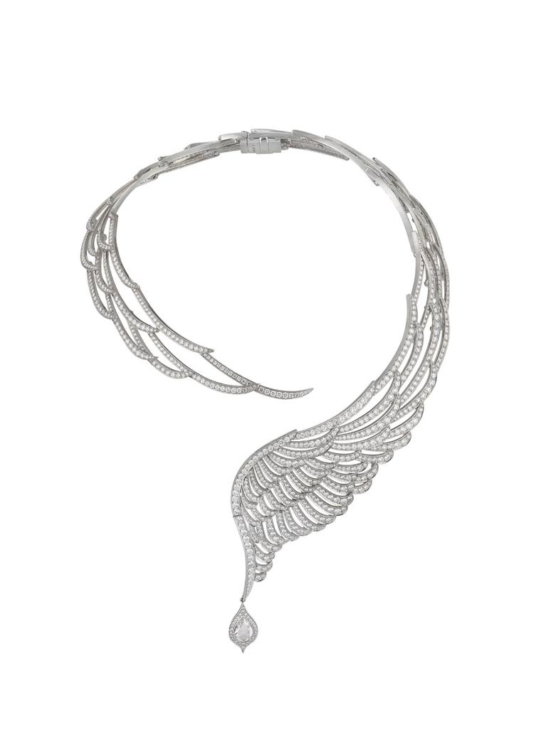 Garrard celebrates 10 years of its ethereal Wings collection with a new series of feathered jewellery