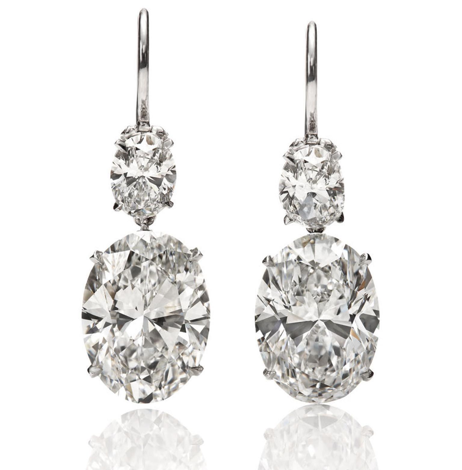 Harry winston drop earrings shop