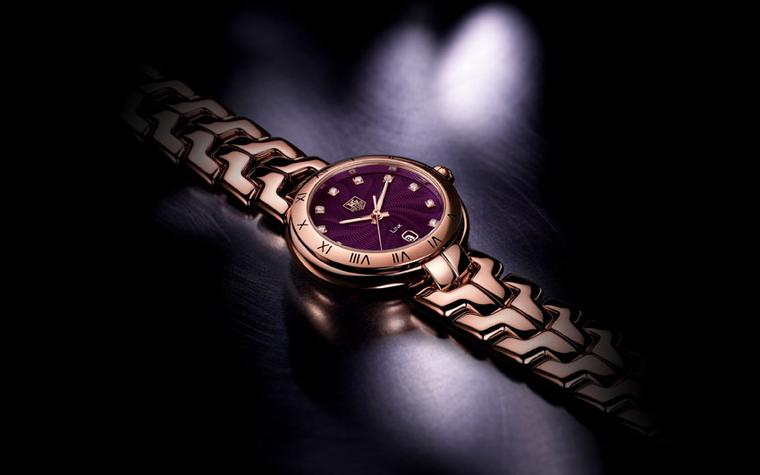 Tag-Heuer-Link-Lady _rose_gold_purple_guilloche_dial