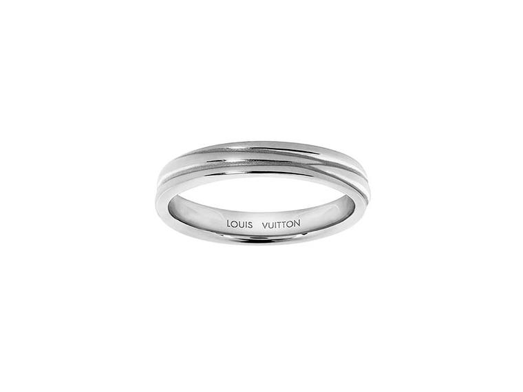 Louis Vuitton, Jewelry, Lv Volt Multi Wedding Band White Gold