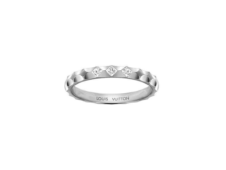 Louis Vuitton, Jewelry, Lv Volt Multi Wedding Band White Gold