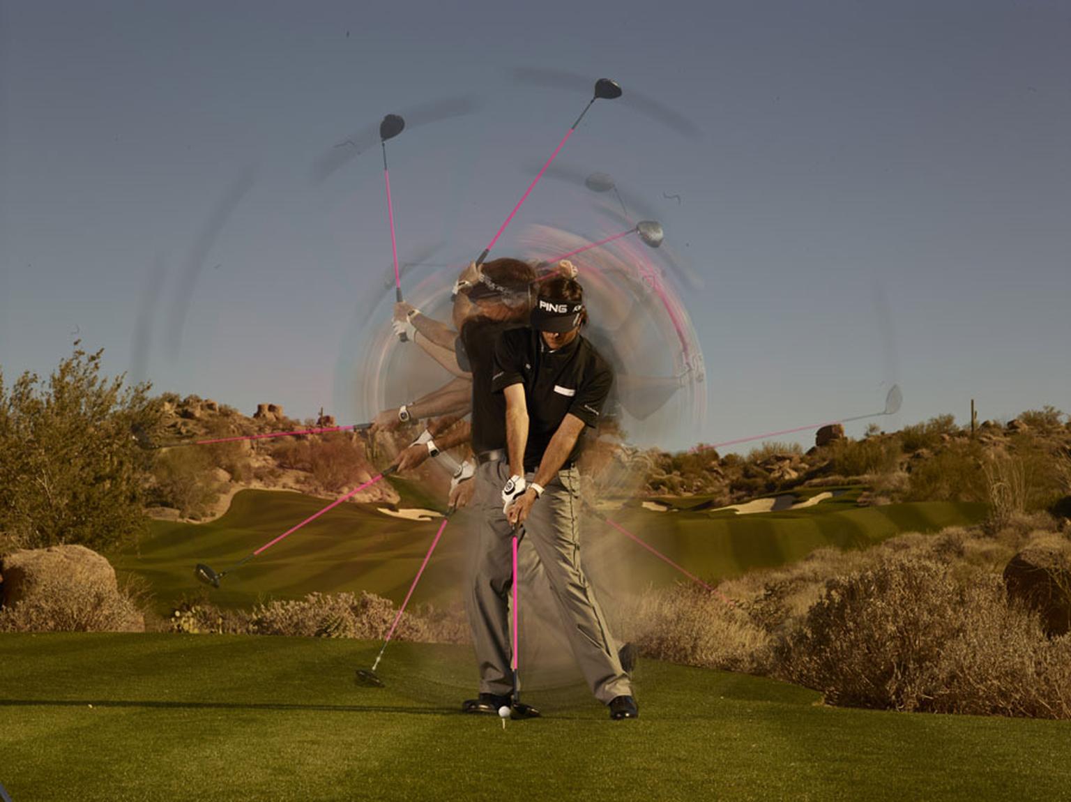 Bubba Watson wearing a Richard Mille watch