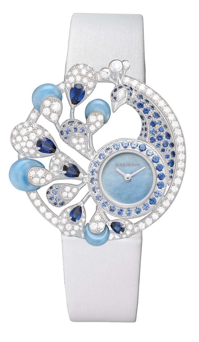 Boucheron Ajourée Héra jewellery watch, shortlisted for the Jewellery Watch award.
