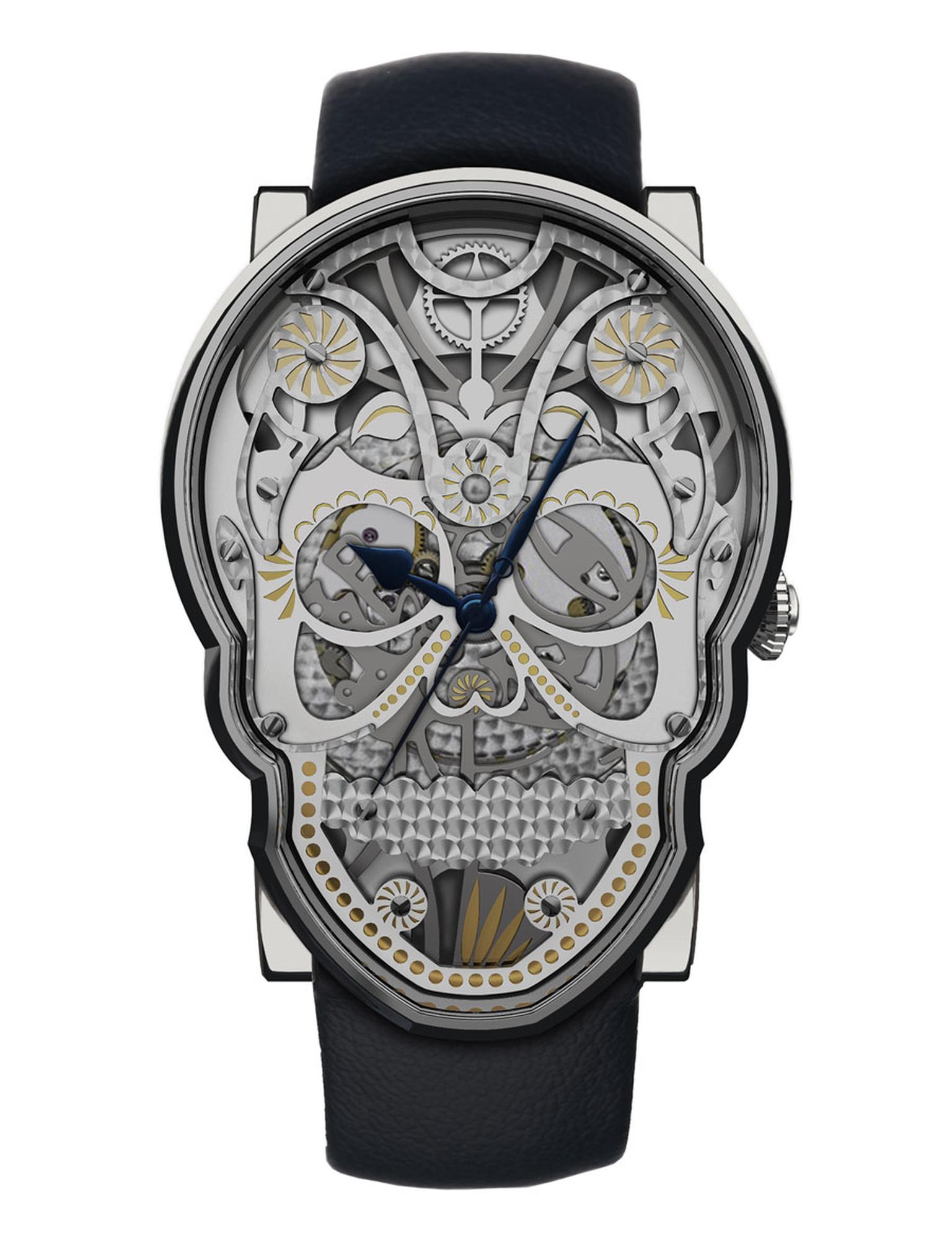 Fiona Kruger is shaking things up in the traditional world of watchmaking with her Skull watch