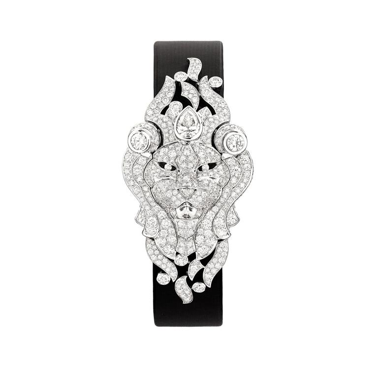 The diamond set watches that roar in the Sous le Signe du Lion high jewellery collection from Chanel