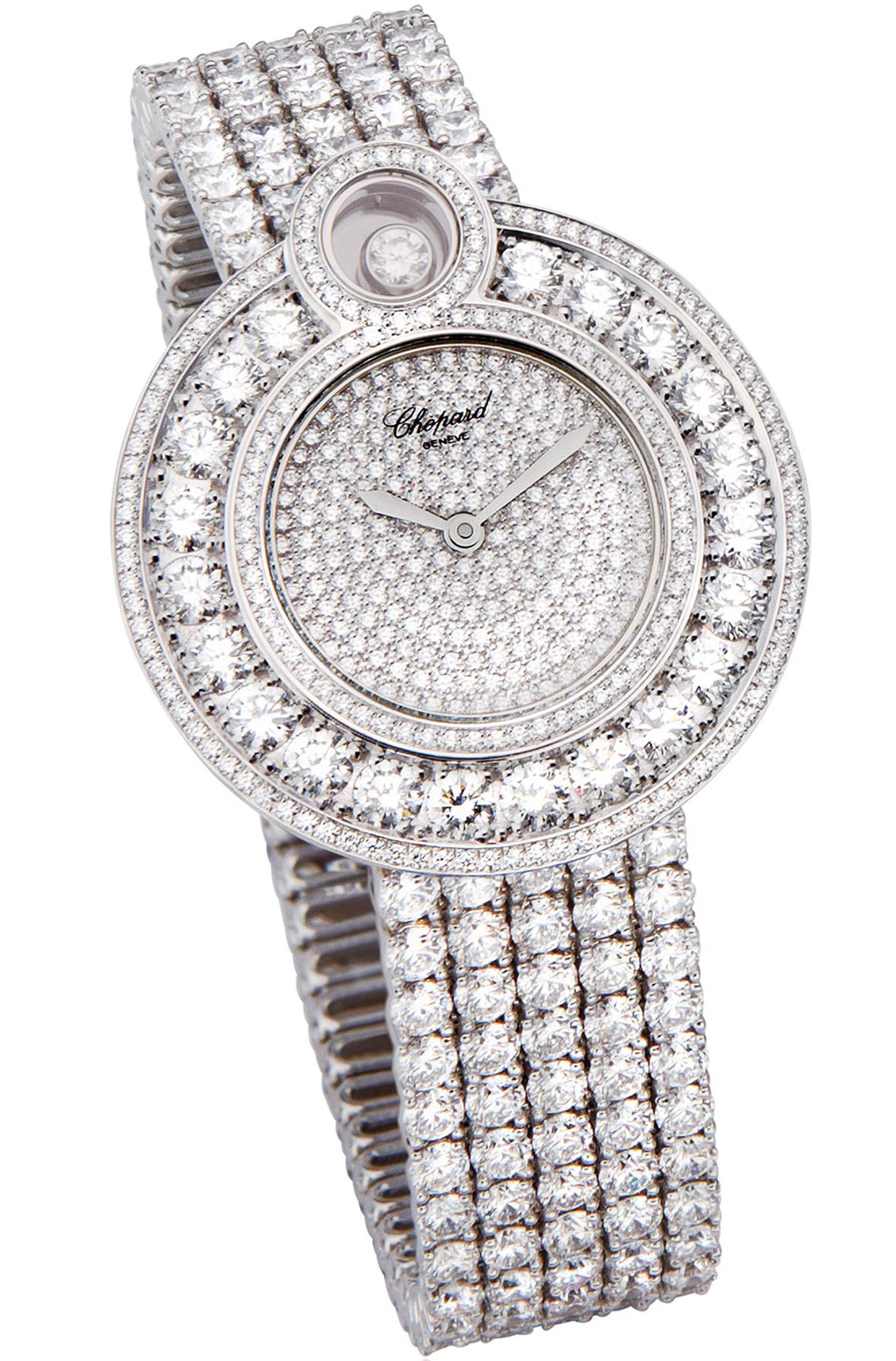 Наручные часы с бриллиантами. Chopard Happy Diamonds. Шопард Happy Diamonds. Браслет Chopard Happy Diamonds. Шопард часы женские с бриллиантами.