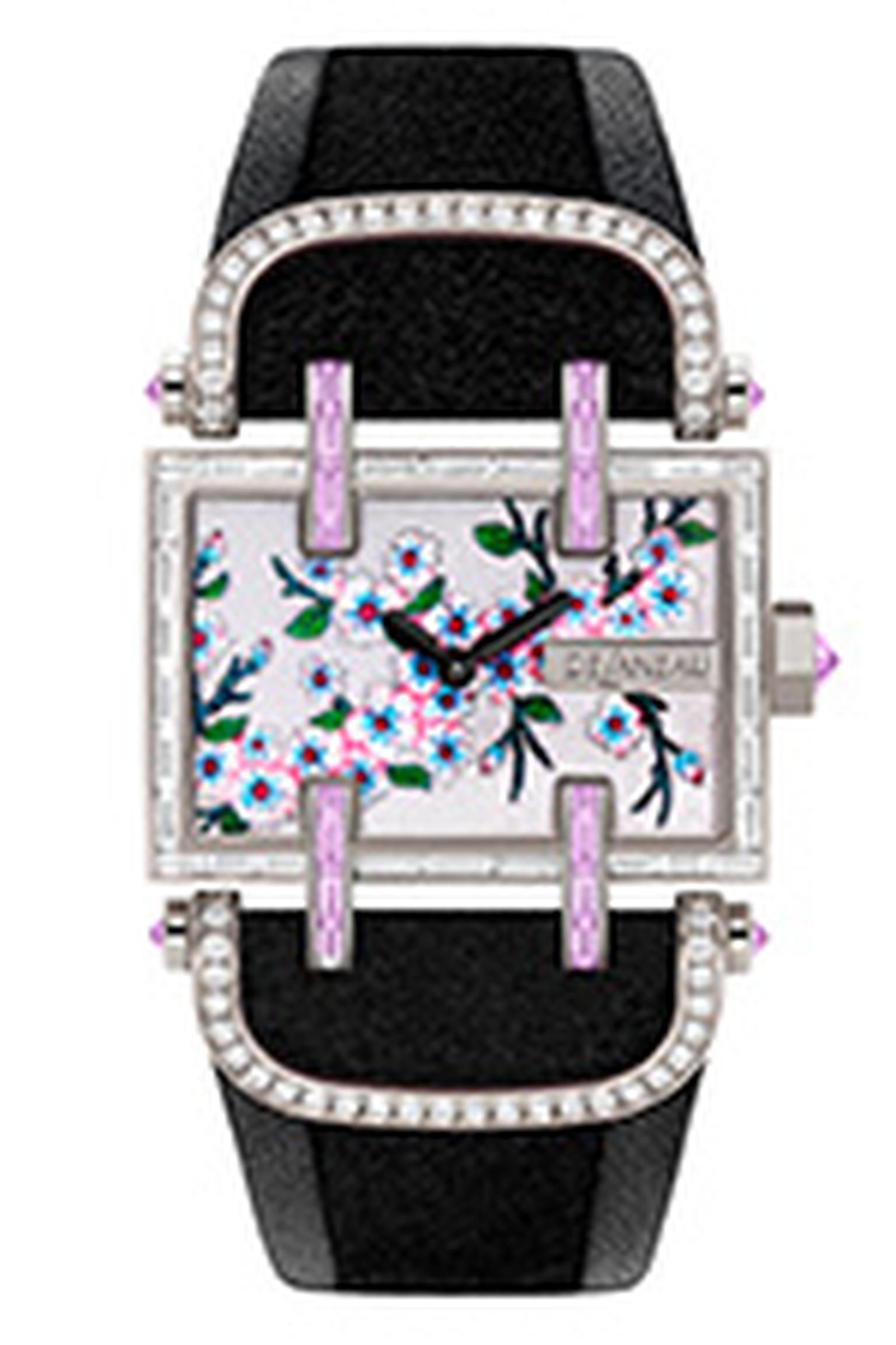 Delaneau Cherry Blossom Spring watch