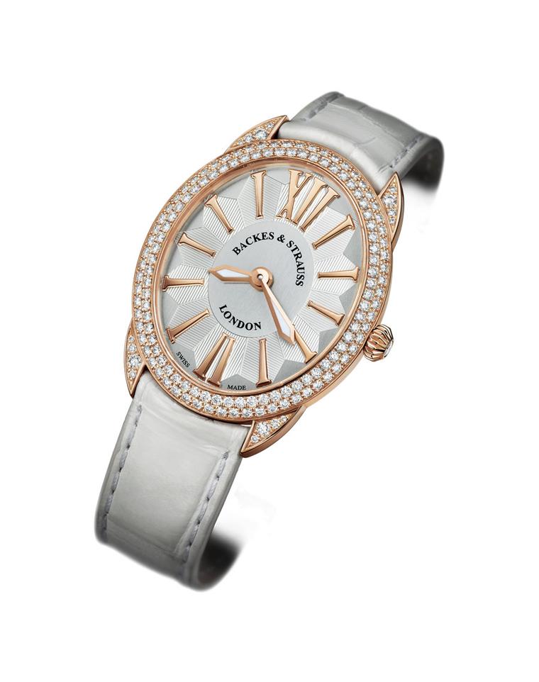 The ultra slim Renaissance watches by Backes & Strauss are a feat of gem setting and watchmaking
