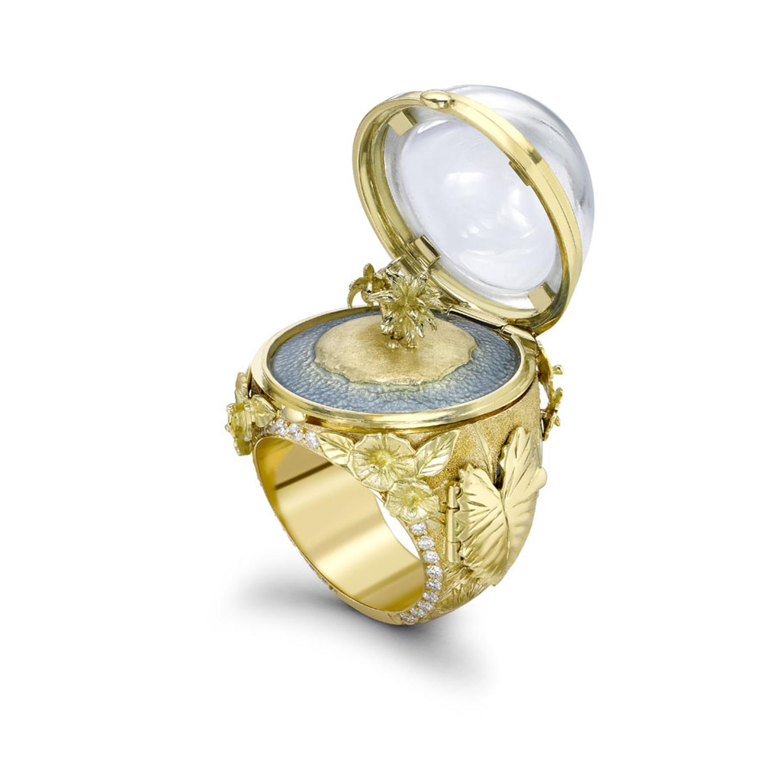 RRP £13,000 THEO FENNELL DIAMOND TSAVORITE GARNET HORN PENDANT EARRINGS  NECKLACE | eBay