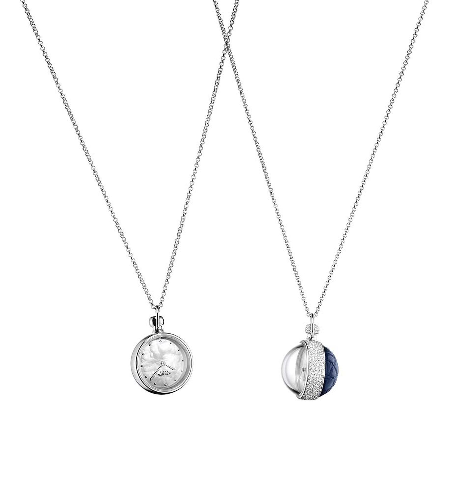 Hermès Pendentifs Boule pendant watch.