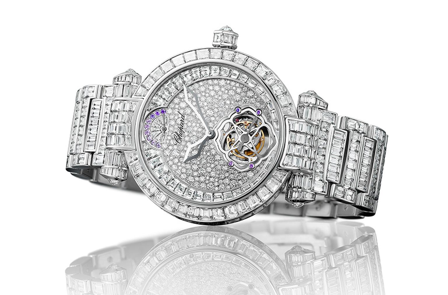 Chopard Imperiale Tourbillon Full Set ladies' watch.