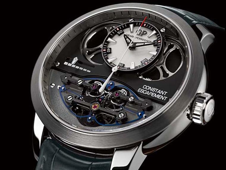 The "Aiguille d'Or" Grand Prix prize went to Girard-Perregaux for the Constant Escapement L.M. watch
