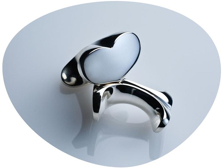 Cox and Power Charity Heart Cufflink