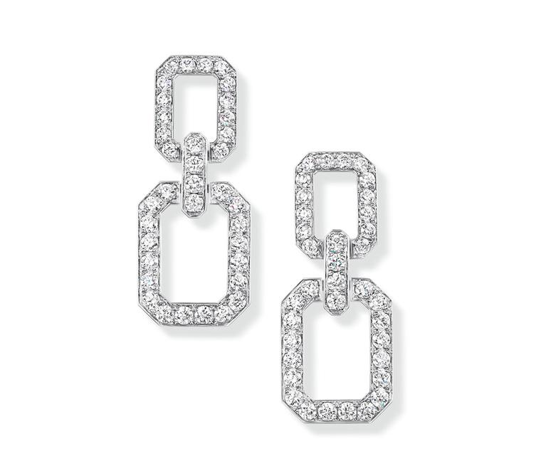 The preferred diamond cut of Mr Harry Winston is the star in the new Diamond Links collection