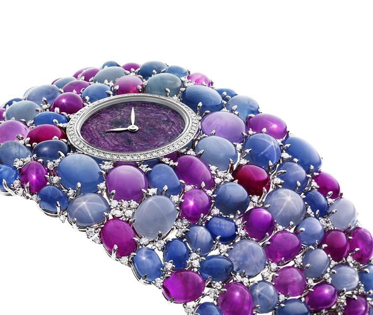 The trio of bejewelled Grace timepieces by DeLaneau take the idea of gem-set watches into a new realm