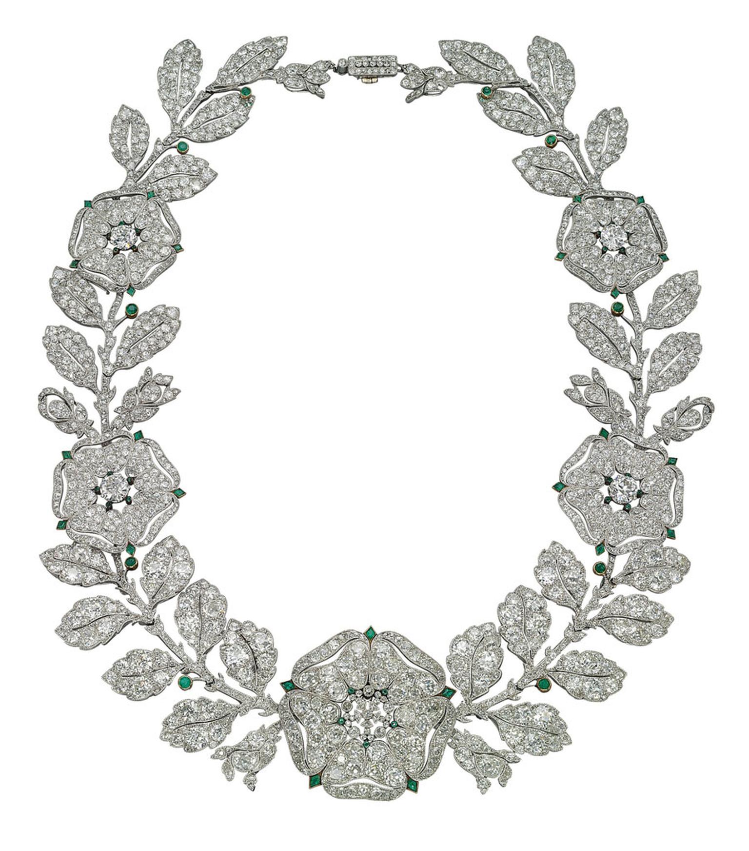Cartier on sale necklace flower