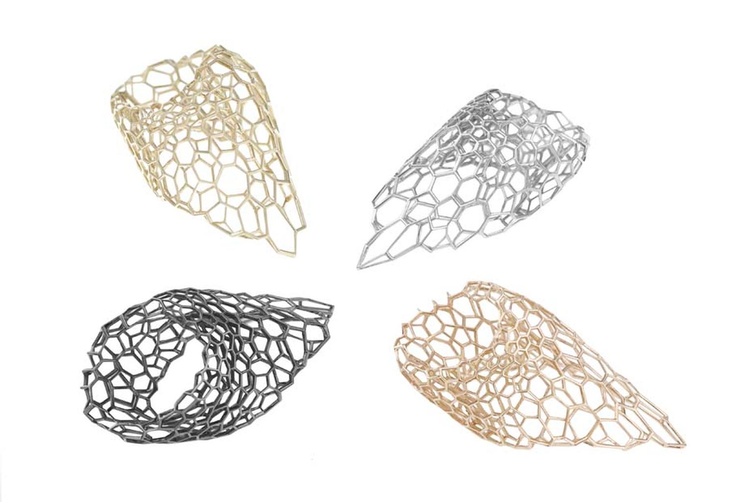 Originality is key for the collaborative jewels of Zaha Hadid and Caspita