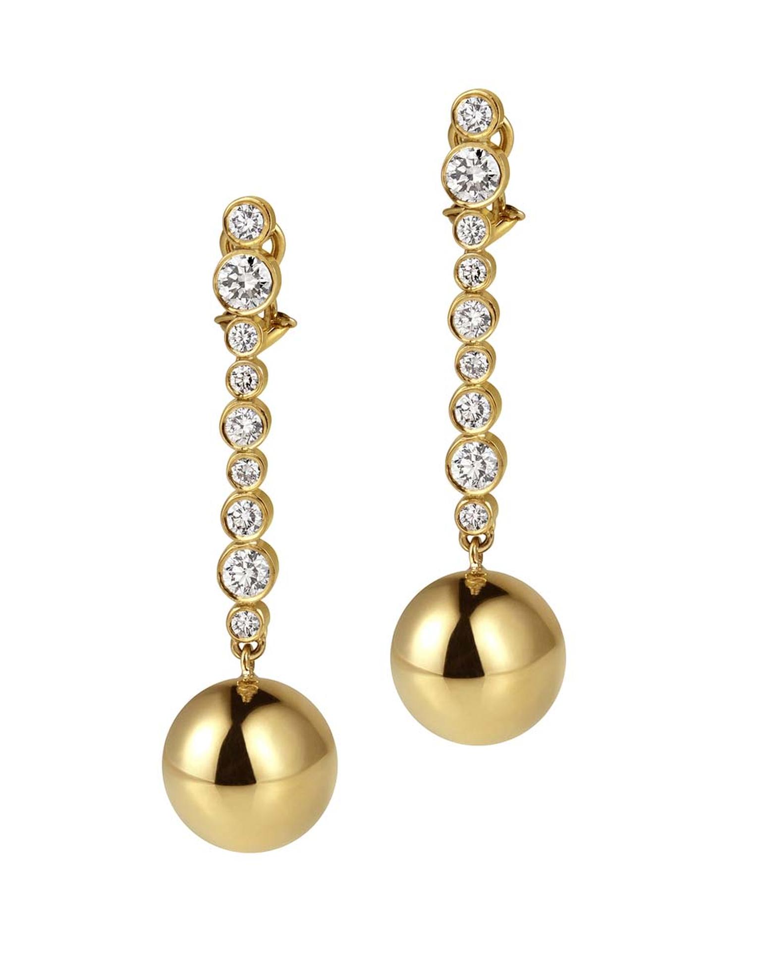 Elena Votsi Bubbles of Champagne earrings