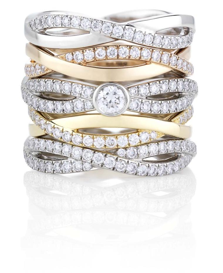 The everlasting beauty of diamonds captured in the new Infinity Bands from De Beers