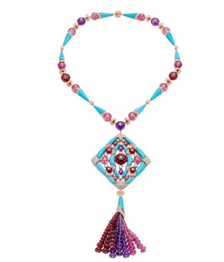 Bulgariturquoisehighjewellerynecklace