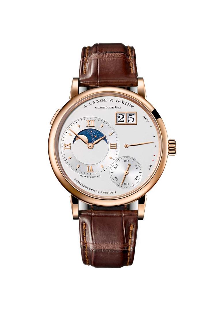 Lange & Sohne's Grande Lange 1 Moon Phase in yellow gold