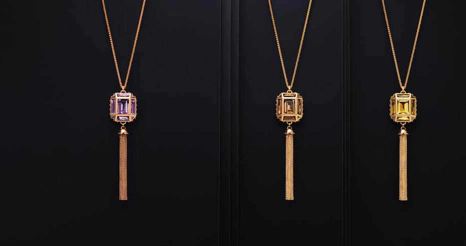 Designer Louis Necklace Gold