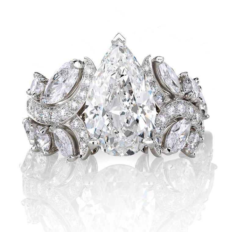 De Beers Adonis Rose diamond engagement ring (£POA).